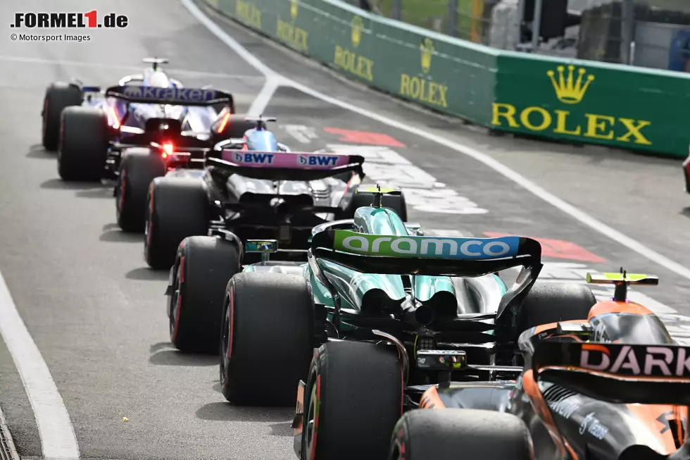 Foto zur News: ... haben die Beteiligten ohnehin andere Sorgen: Am Samstag soll es nass werden in Spielberg. Das könnte das Sprint-Shootout ab 12 Uhr und den Sprint ab 16:30 Uhr besonders spannend gestalten. Der Grand Prix folgt am Sonntag um 15 Uhr.
