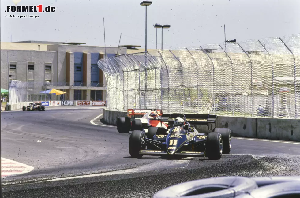 Einmal gastiert die Formel 1 1984 in Dallas, Texas. Große Hitze und aufbrechender Asphalt machen den Grand Prix zu einer echten Kraft- und Nervenprobe. Ein zweites Mal kommt die Formel 1 nicht mehr. Foto zur News: Einmal gastiert die Formel 1 1984 in Dallas, Texas. Große Hitze und aufbrechender Asphalt machen den Grand Prix zu einer echten Kraft- und Nervenprobe. Ein zweites Mal kommt die Formel 1 nicht mehr.