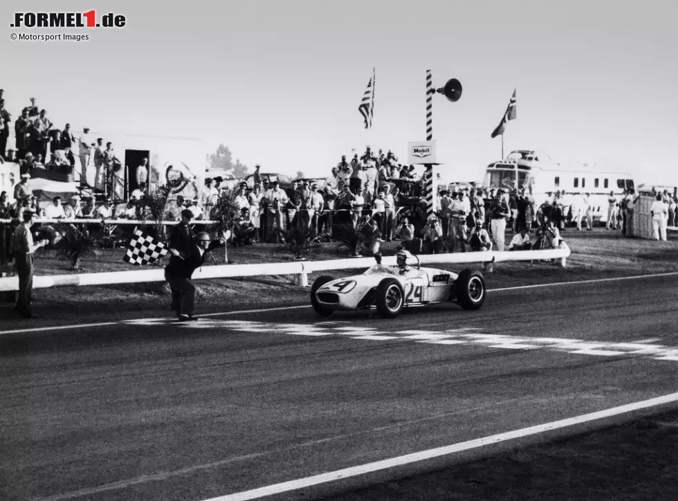 Nach nur einem Jahr wechselt der USA-Grand-Prix wieder den Austragungsort: 1960 fährt die Formel 1 auf dem Riverside Raceway in Kalifornien. Erst danach findet die Rennserie mit ... Foto zur News: Nach nur einem Jahr wechselt der USA-Grand-Prix wieder den Austragungsort: 1960 fährt die Formel 1 auf dem Riverside Raceway in Kalifornien. Erst danach findet die Rennserie mit ...