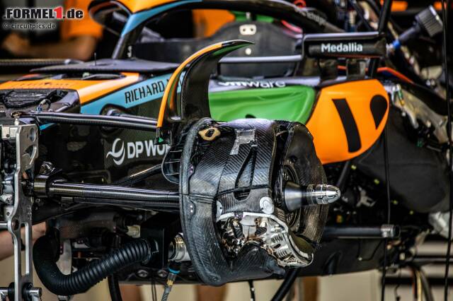 McLaren MCL60: Vorderrad-Bremse