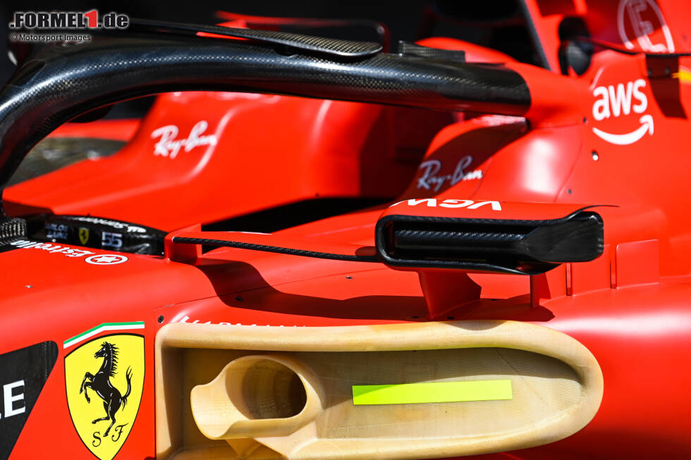Foto zur News: Ferrari SF-23: Rückspiegel