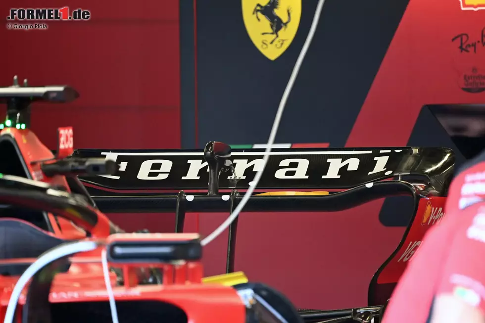 Foto zur News: Ferrari SF-23: Heckflügel