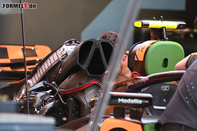 Foto zur News: McLaren MCL60: Airbox