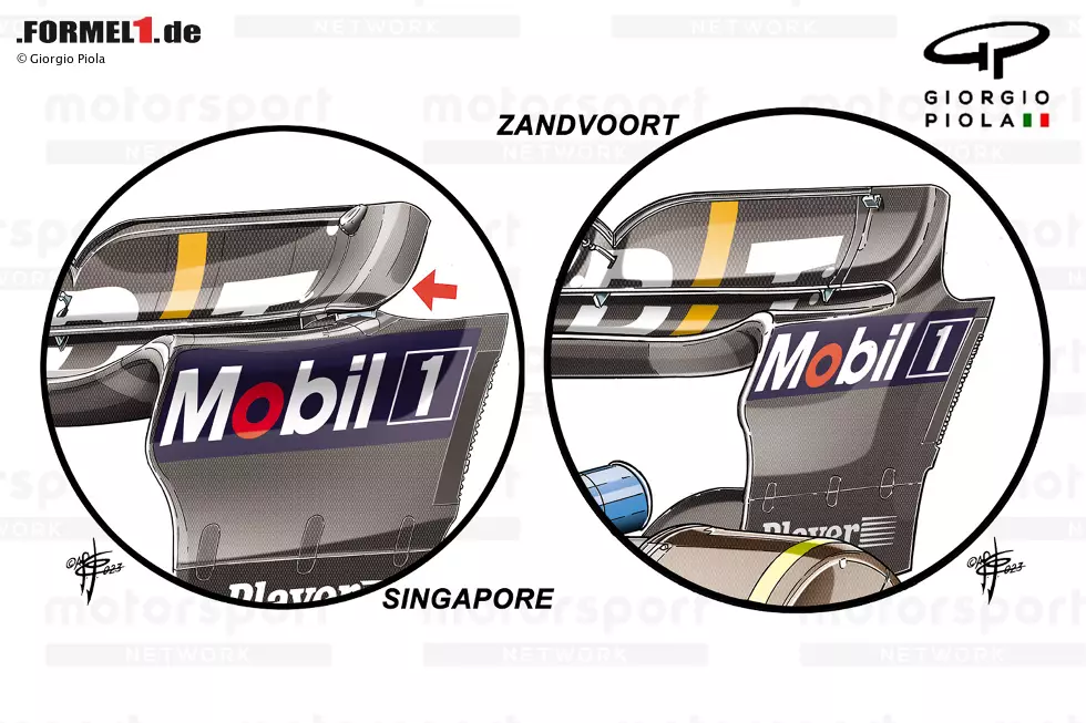 Und auch Red Bull hat eine solche Heckflügel-Version in der Hinterhand, allerdings erst seit Singapur. Trendsetter war das WM-Team in diesem Fall also nicht. Foto zur News: Und auch Red Bull hat eine solche Heckflügel-Version in der Hinterhand, allerdings erst seit Singapur. Trendsetter war das WM-Team in diesem Fall also nicht.