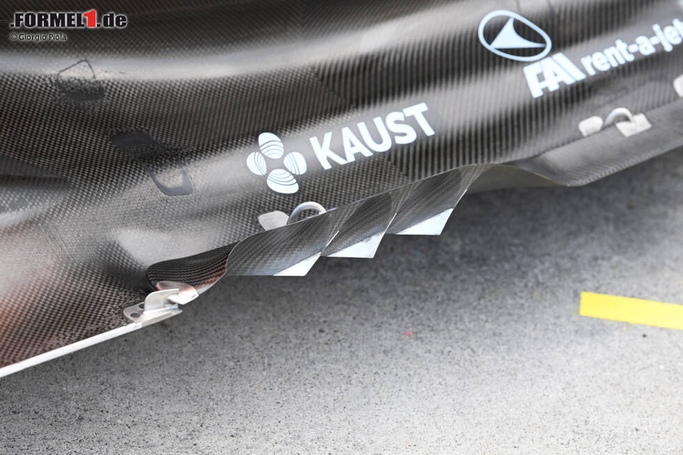 Foto zur News: McLaren MCL60: Unterboden