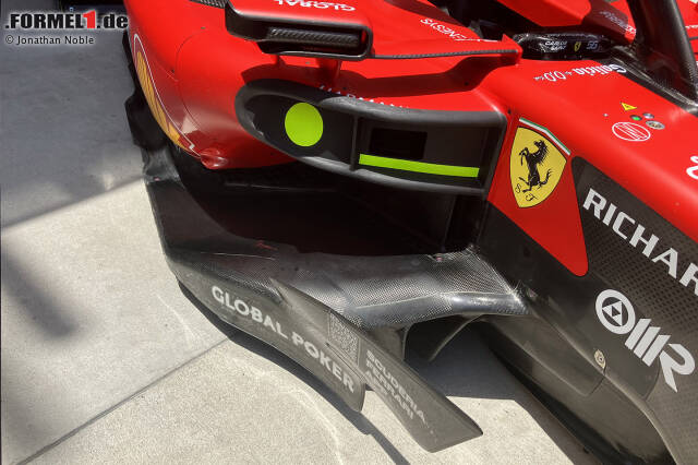 Foto zur News: Ferrari SF-23: Seitenkasten mit Unterboden