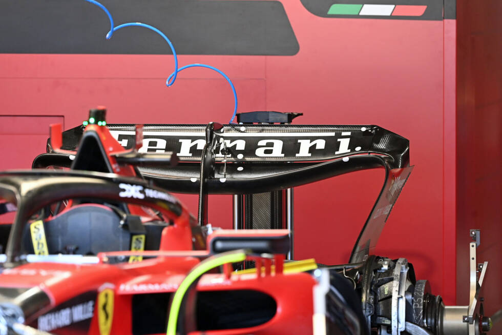 Foto zur News: Ferrari SF-23: Heckflügel