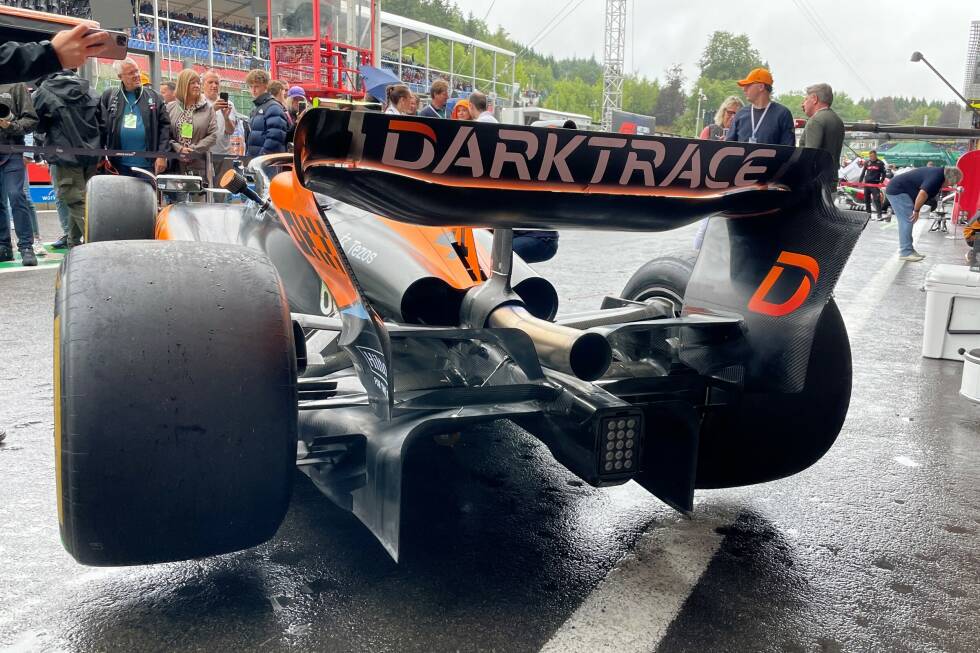 Foto zur News: McLaren MCL60: Diffusor