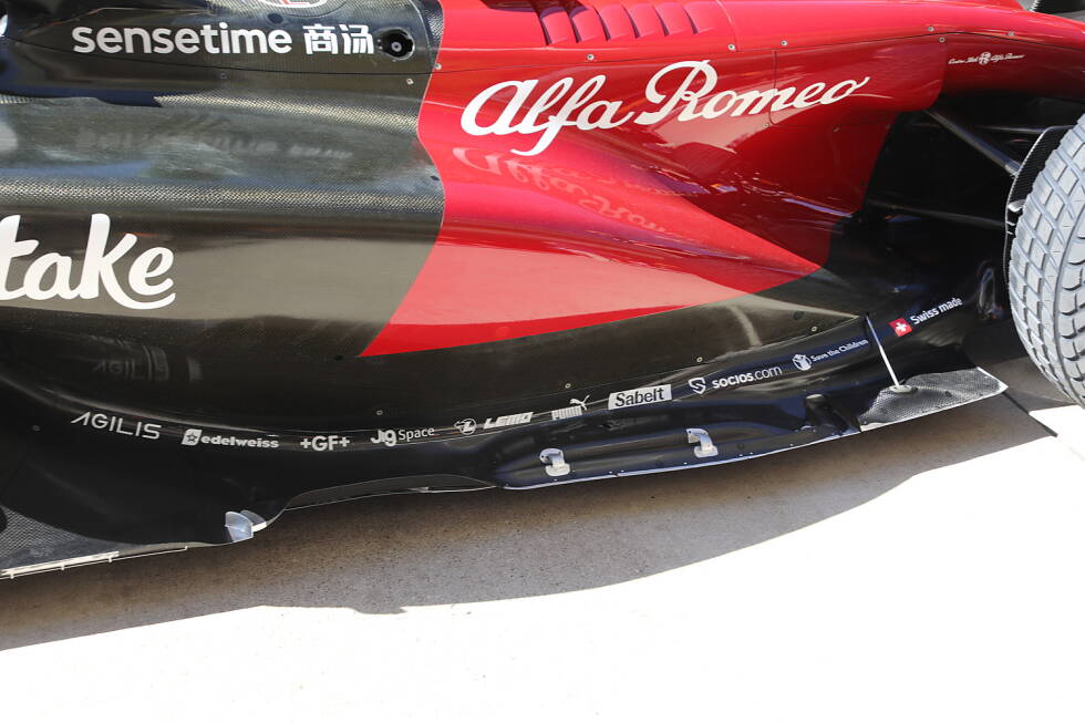 Foto zur News: Alfa Romeo C43: Unterboden