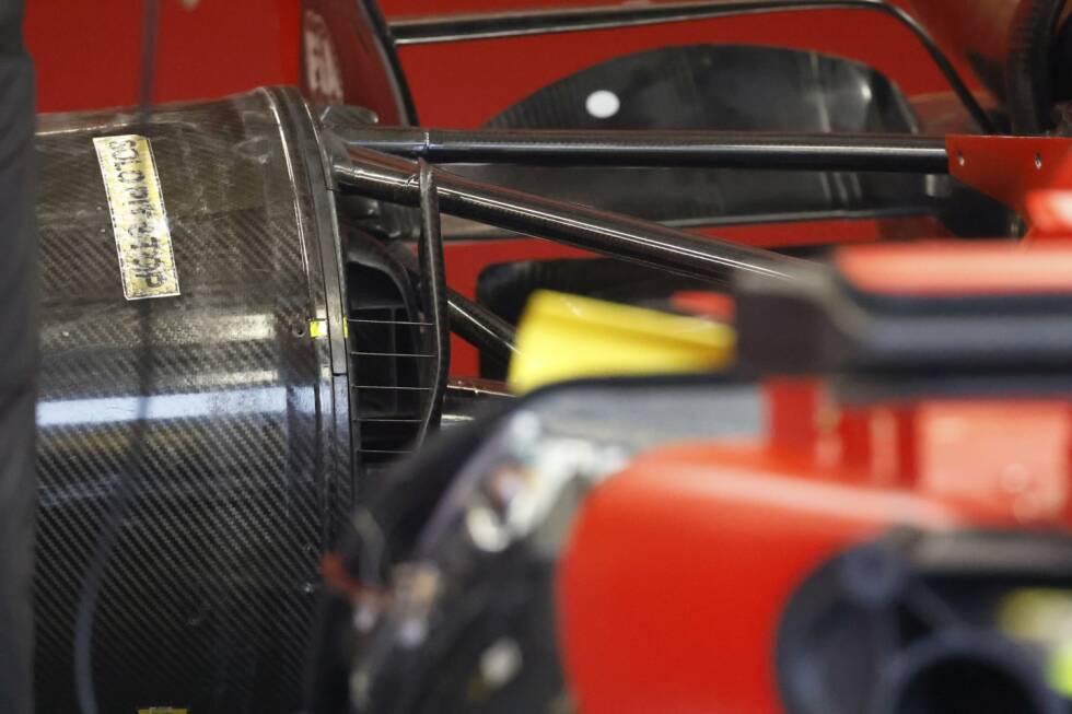 Foto zur News: Ferrari SF-23: Hinterer Bremsschacht