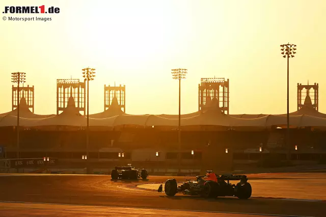 Foto zur News: Die dreitägigen Wintertestfahrten in Bahrain in Vorbereitung auf die Formel-1-Saison 2023 sind in vollem Gange. Hier die Höhepunkte des zweiten Testtages: