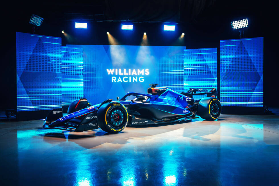 Foto zur News: Der neue FW45 soll laut Williams &quot;aerodynamisch effizienter&quot; als der FW44 sein und &quot;mehr Abtrieb und ein verbessertes Fahrverhalten&quot; besitzen.