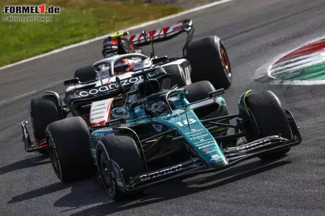 Foto zur News: Lance Stroll (5): Ja, er verpasste am Freitag beide Trainings. Trotzdem ist das keine Entschuldigung dafür, im Rennen nur 16. und im Qualifying sogar Letzter zu werden. Auch der Aston Martin war in Monza nicht gut, aber der Teamkollege zeigte, dass die Top 10 am Samstag und Sonntag möglich waren.