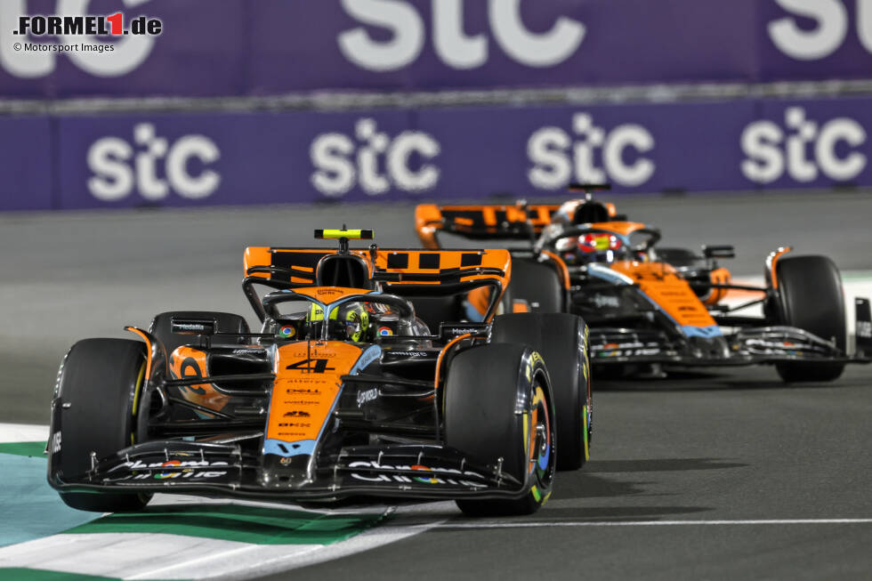 Lando Norris (4): Gleich mehrere Redakteure hätten nach seinem Fehler im Qualifying sogar zur 5 gegriffen. Dazu war auch das Rennen nicht besonders stark, am Ende wurde er 17. und damit Vorletzter. Letztendlich lassen wir Gnade walten und geben ihm gerade noch die 4. Lando Norris (4): Gleich mehrere Redakteure hätten nach seinem Fehler im Qualifying sogar zur 5 gegriffen. Dazu war auch das Rennen nicht besonders stark, am Ende wurde er 17. und damit Vorletzter. Letztendlich lassen wir Gnade walten und geben ihm gerade noch die 4.