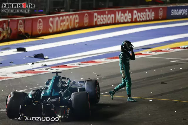 Foto zur News: Lance Stroll (6): Nahm am Rennen nicht teil, daher können wir nur das Qualifying bewerten. Da war er nicht nur zu langsam sondern warf am Ende auch noch das Auto weg, was dann zu seiner Nichtteilnahme am Sonntag führte. Ungenügend.