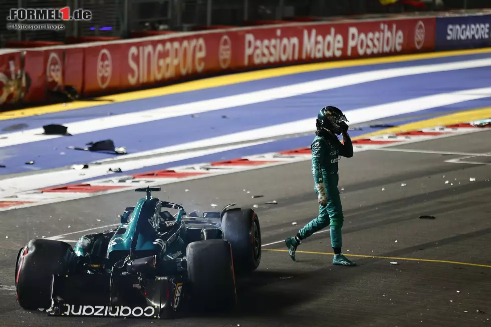 Foto zur News: Lance Stroll (6): Nahm am Rennen nicht teil, daher können wir nur das Qualifying bewerten. Da war er nicht nur zu langsam sondern warf am Ende auch noch das Auto weg, was dann zu seiner Nichtteilnahme am Sonntag führte. Ungenügend.