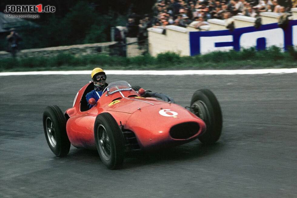 Foto zur News: #8: Paul Frere (38 Jahre, 112 Tage) - Auch der Belgier bringt es auf drei Formel-1-Starts für die Scuderia und steht dabei 1956 bei seinem Heimrennen in Spa sogar einmal als Zweiter auf dem Podium! Den größten Erfolg mit Ferrari feiert er aber abseits der Formel 1: 1960 gewinnt man gemeinsam die 24 Stunden von Le Mans.