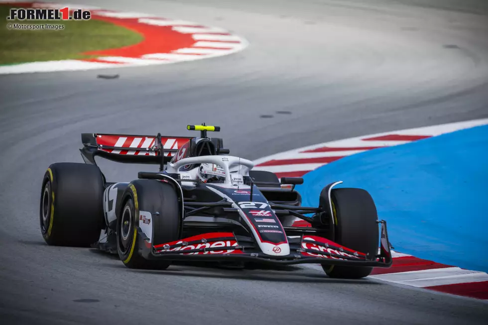 Nico Hülkenberg (Marc Surer: 2) - "Die elften Plätze müssen ihn langsam frustrieren. Positiv ist: Der Haas ist im Rennen konstant. Das war vergangenes Jahr nicht so." Foto zur News: Nico Hülkenberg (Marc Surer: 2) - "Die elften Plätze müssen ihn langsam frustrieren. Positiv ist: Der Haas ist im Rennen konstant. Das war vergangenes Jahr nicht so."
