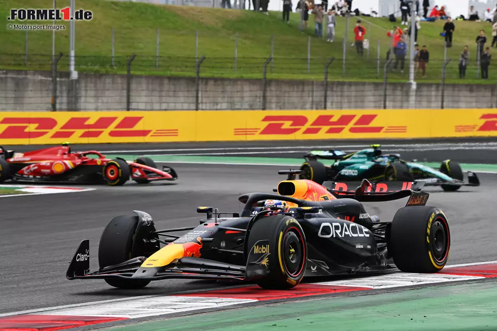 Max Verstappen (Marc Surer: 1) - "Außer im Sprint-Qualifying hatte er das ganze Wochenende unter Kontrolle." Foto zur News: Max Verstappen (Marc Surer: 1) - "Außer im Sprint-Qualifying hatte er das ganze Wochenende unter Kontrolle."