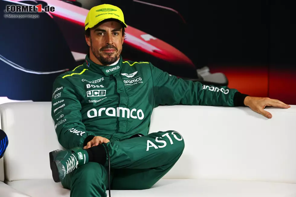 Fernando Alonso (Redaktion: 2) - In der Redaktion sind die Meinungen geteilt. Hatte ohne Frage einen tollen Speed am Wochenende, wobei ihm trotzdem nicht alle die 2 gegeben hätten, zum Beispiel wegen der Kollision im Sprint. Letztendlich landen wir aber knapp bei einer besseren Note als unser Experte. Foto zur News: Fernando Alonso (Redaktion: 2) - In der Redaktion sind die Meinungen geteilt. Hatte ohne Frage einen tollen Speed am Wochenende, wobei ihm trotzdem nicht alle die 2 gegeben hätten, zum Beispiel wegen der Kollision im Sprint. Letztendlich landen wir aber knapp bei einer besseren Note als unser Experte.