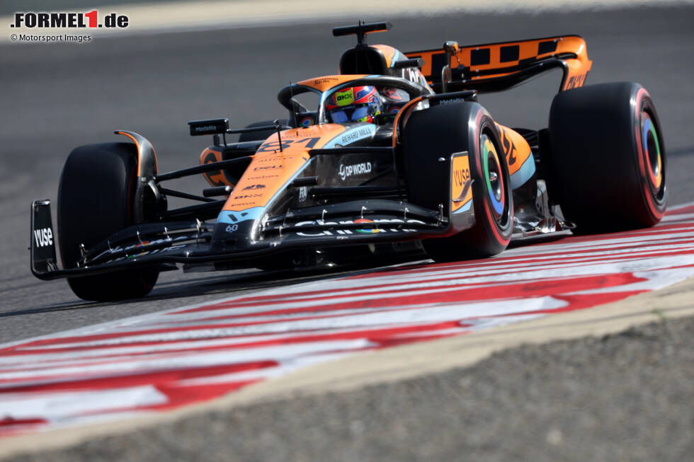 Foto zur News: Oscar Piastri: McLaren MCL60 (2023)