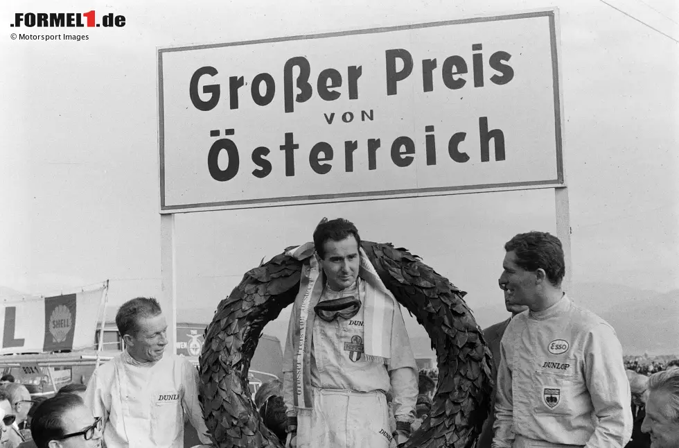 Lorenzo Bandini (Italien): Startplatz sieben ist für Bandini 1964 in Österreich im Ferrari nur die Ausgangsbasis zu seinem ersten und einzigen Formel-1-Sieg - in dem Rennen, bei dem der spätere Weltmeister Jochen Rindt erstmals antritt. Foto zur News: Lorenzo Bandini (Italien): Startplatz sieben ist für Bandini 1964 in Österreich im Ferrari nur die Ausgangsbasis zu seinem ersten und einzigen Formel-1-Sieg - in dem Rennen, bei dem der spätere Weltmeister Jochen Rindt erstmals antritt.