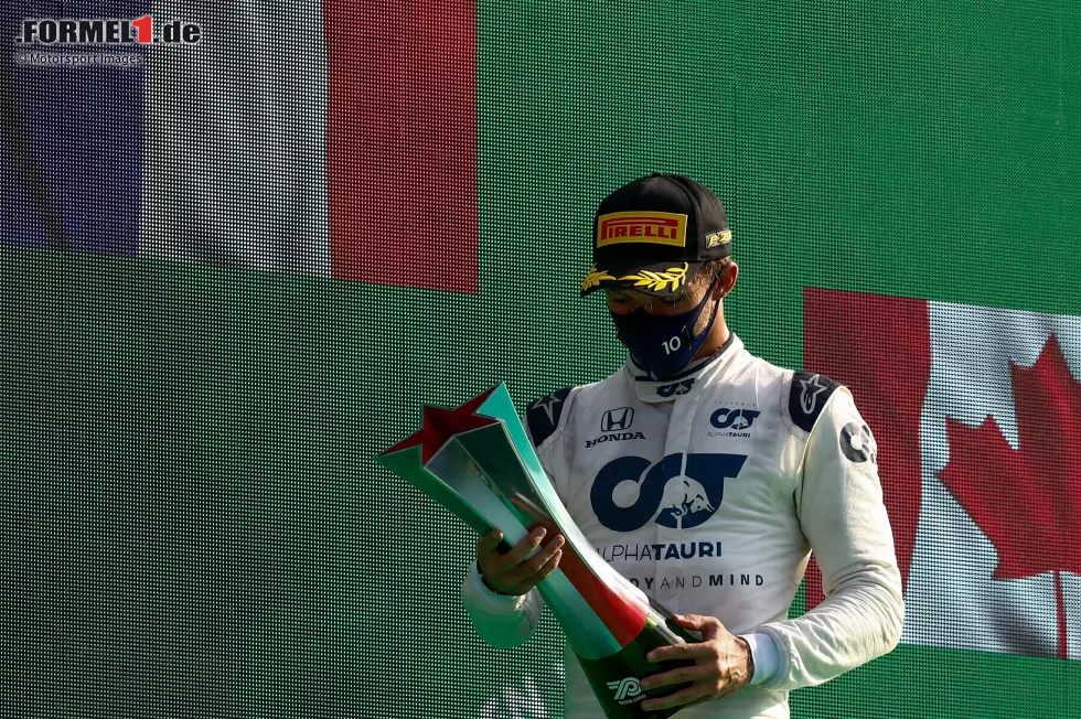 Pierre Gasly ist der erfolgreichste Fahrer des Rennstalls mit seinem Monza-Sieg 2020, einem zweiten und einem dritten Platz sowie WM-Platz sieben 2019. Das schlägt knapp den Monza-Sieg 2008 und WM-Rang acht von Sebastian Vettel 2008. Foto zur News: Pierre Gasly ist der erfolgreichste Fahrer des Rennstalls mit seinem Monza-Sieg 2020, einem zweiten und einem dritten Platz sowie WM-Platz sieben 2019. Das schlägt knapp den Monza-Sieg 2008 und WM-Rang acht von Sebastian Vettel 2008.