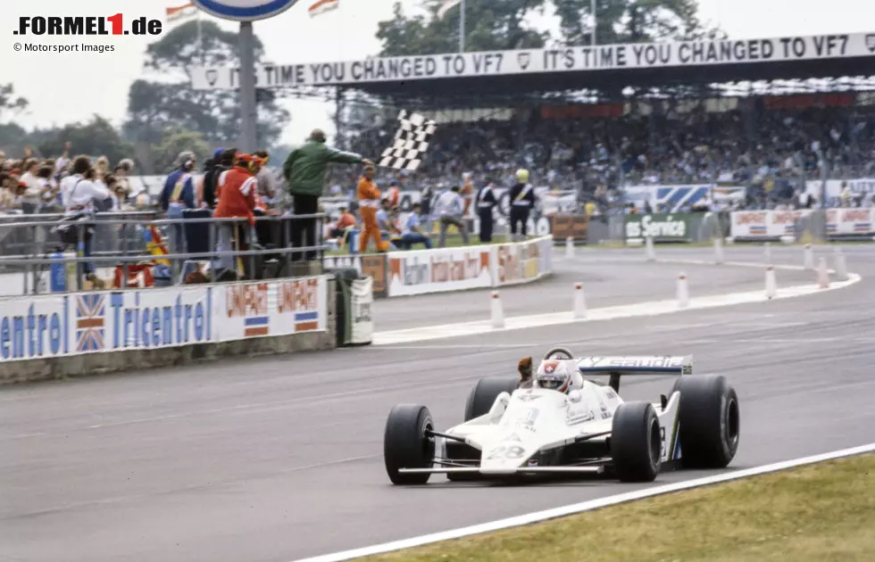 Zur Saison 1979 zieht es Regazzoni zu Williams, und er fährt sich dort in seinem einzigen Jahr in die Team-Geschichtsbücher: Regazzoni gewinnt beim Großbritannien-Grand-Prix das erste Formel-1-Rennen für Williams! Foto zur News: Zur Saison 1979 zieht es Regazzoni zu Williams, und er fährt sich dort in seinem einzigen Jahr in die Team-Geschichtsbücher: Regazzoni gewinnt beim Großbritannien-Grand-Prix das erste Formel-1-Rennen für Williams!