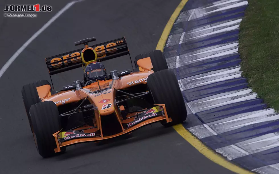 2002: Heinz-Harald Frentzen beginnt die Saison für das strauchelnde Arrows-Team, das mit gebrauchten Chassis antreten muss. Ausgerechnet beim Heimrennen in Hockenheim ist Schluss, das Team geht bankrott. Frentzen ... Foto zur News: 2002: Heinz-Harald Frentzen beginnt die Saison für das strauchelnde Arrows-Team, das mit gebrauchten Chassis antreten muss. Ausgerechnet beim Heimrennen in Hockenheim ist Schluss, das Team geht bankrott. Frentzen ...
