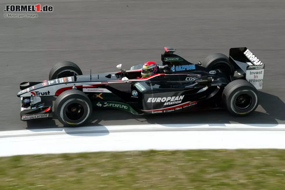 2003: Eigentlich sollte Justin Wilson ab 2003 für drei Jahre bei Minardi fahren. Doch zur Saisonmitte lockte Jaguar, weil ... Foto zur News: 2003: Eigentlich sollte Justin Wilson ab 2003 für drei Jahre bei Minardi fahren. Doch zur Saisonmitte lockte Jaguar, weil ...
