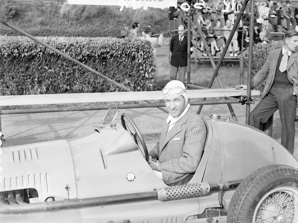 Foto zur News: Monaco 1950: Raymond Sommer (Frankreich), Foto von 1947