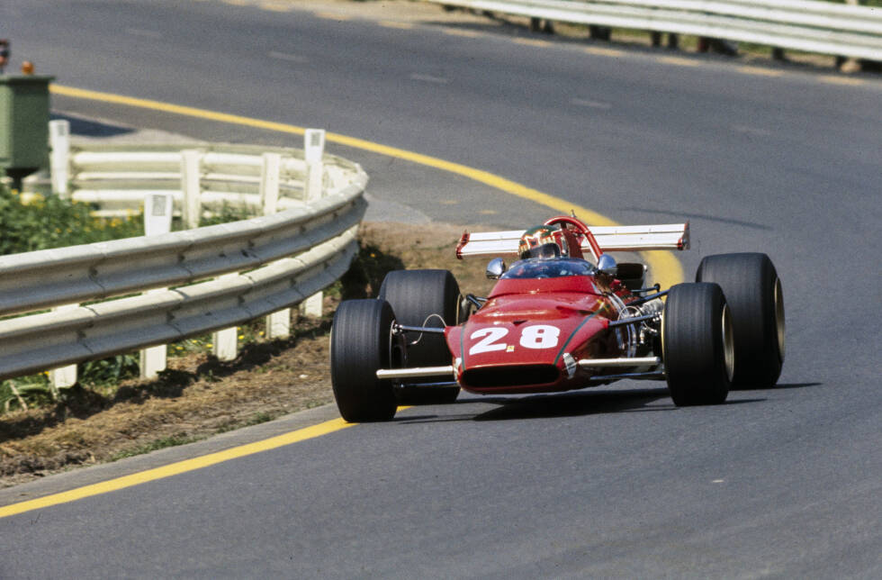 Foto zur News: 1970 gibt Ignazio Giunti in Spa-Francorchamps sein Formel-1-Debüt für Ferrari. Er belegt den vierten Platz. Es folgen nur noch drei weitere Grands Prix in seiner Karriere.