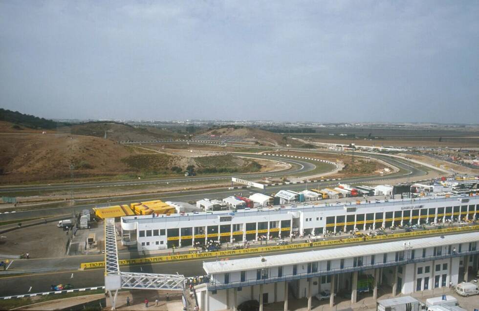 Foto zur News: Circuito de Jerez bei Jerez de la Frontera (Spanien): Formel 1 1986-90, 1994 und 1997