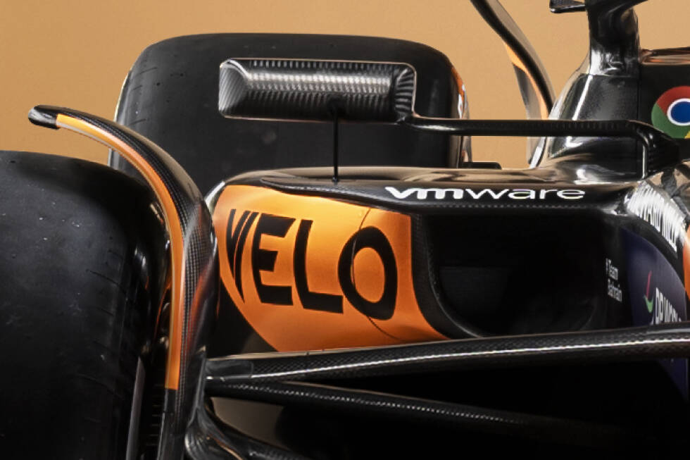Foto zur News: ... McLaren beim MCL38, obwohl McLaren den gleichen Antriebsstrang benutzt. Hier scheint man also unterschiedliche Ansätze für die gleiche Funktion gefunden zu haben. Und im Gegensatz zu McLaren ...
