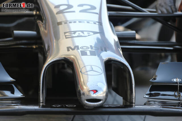 Foto zur News: Selten haben Formel-1-Autos so hässlich ausgesehen wie in der Saison 2014 aufgrund der damals geltenden Vorschriften für die Nasenkonstruktion. In dieser Fotostrecken erinnern wir an die besonderen "Schönheiten" des Formel-1-Jahrgangs 2014 ...
