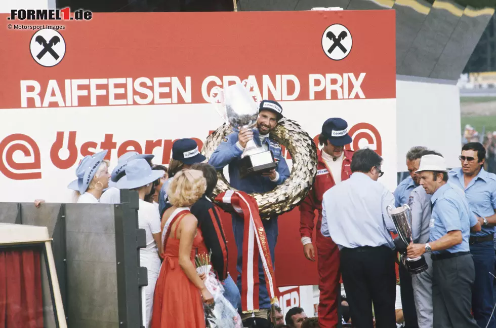 #1: John Watson (Großbritannien) beschert "Captain" Roger Penske 1976 am Österreichring den einzigen Formel-1-Sieg und ist zugleich erstmals Grand-Prix-Gewinner. Auf Nummer zwei wartet er so lange wie niemand sonst in der Formel 1, nämlich ... Foto zur News: #1: John Watson (Großbritannien) beschert "Captain" Roger Penske 1976 am Österreichring den einzigen Formel-1-Sieg und ist zugleich erstmals Grand-Prix-Gewinner. Auf Nummer zwei wartet er so lange wie niemand sonst in der Formel 1, nämlich ...