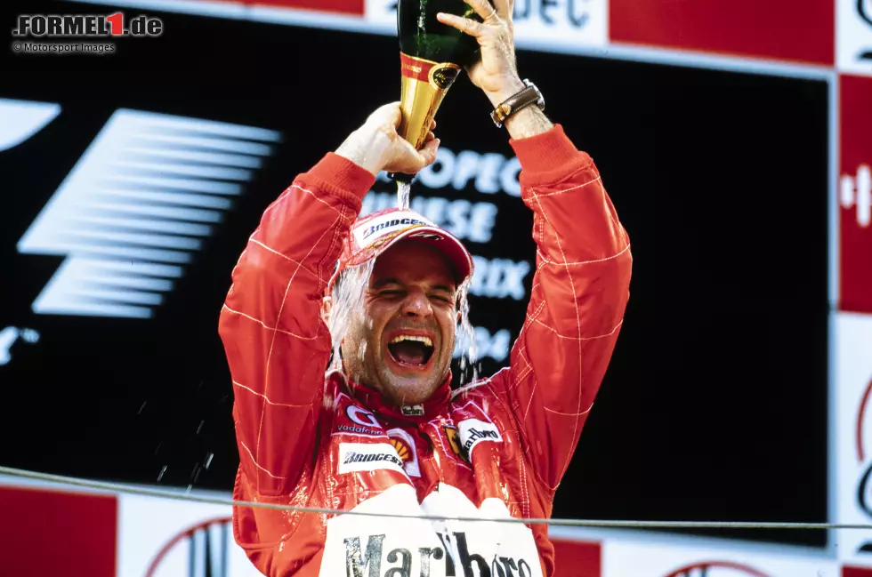 #3 - Rubens Barrichello (Brasilien): Der Erfolg beim ersten China-Grand-Prix in Schanghai in der Saison 2004 ist Barrichellos letzter Ferrari-Sieg in der Formel 1. Bei Honda ... Foto zur News: #3 - Rubens Barrichello (Brasilien): Der Erfolg beim ersten China-Grand-Prix in Schanghai in der Saison 2004 ist Barrichellos letzter Ferrari-Sieg in der Formel 1. Bei Honda ...