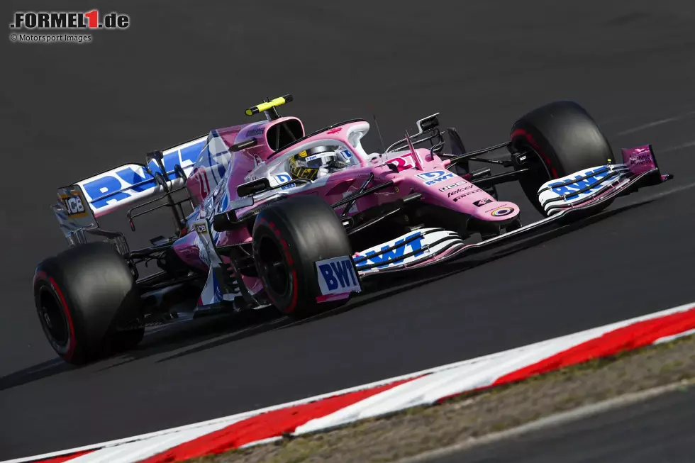 Racing Point: Milliardär Lawrence Stroll rettete 2018 das insolvente Force-India-Team und gab ihm zunächst den generischen Namen Racing Point - mit einem einfachen Punkt als Logo. Das gab möglichen Namenssponsoren die Gelegenheit, selbst groß in Erscheinung zu treten, ohne dass das Team seinen eigentlichen Namen ändern muss. Foto zur News: Racing Point: Milliardär Lawrence Stroll rettete 2018 das insolvente Force-India-Team und gab ihm zunächst den generischen Namen Racing Point - mit einem einfachen Punkt als Logo. Das gab möglichen Namenssponsoren die Gelegenheit, selbst groß in Erscheinung zu treten, ohne dass das Team seinen eigentlichen Namen ändern muss.