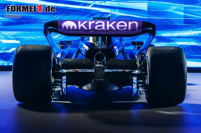 ... an anderen Stellen auf dem FW46 die Partner, die schon in den Vorjahren bei Williams engagiert waren. Foto zur News: ... an anderen Stellen auf dem FW46 die Partner, die schon in den Vorjahren bei Williams engagiert waren.