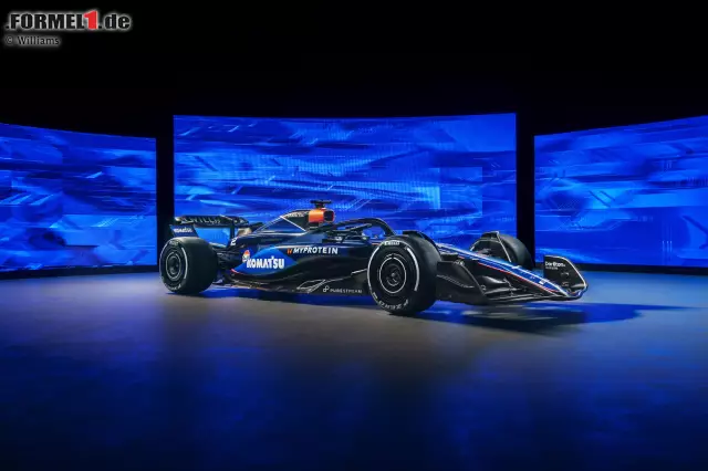 Foto zur News: Williams hat bei seinem Launch 2024 kein Geheimnis daraus gemacht, dass man lediglich das alte 2023er-Auto mit einem neuen Design gezeigt hat. So ehrlich waren allerdings nicht alle Teams, denn einige haben offiziell zwar den neuen Boliden gezeigt, dabei jedoch Dinge verschwiegen oder sogar ganz bewusst verfälscht ...