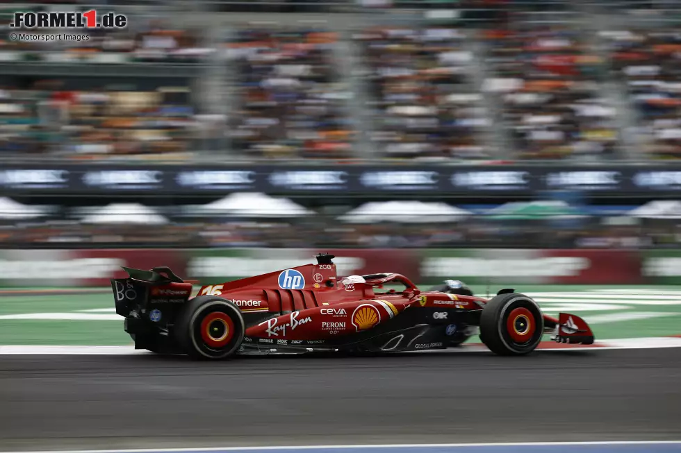 Charles Leclerc (Marc Surer: 3) - "Er musste das Auto im Training abgeben, war langsamer als Carlos, musste das Auto schonen und machte dann unter Druck einen Fehler." Foto zur News: Charles Leclerc (Marc Surer: 3) - "Er musste das Auto im Training abgeben, war langsamer als Carlos, musste das Auto schonen und machte dann unter Druck einen Fehler."
