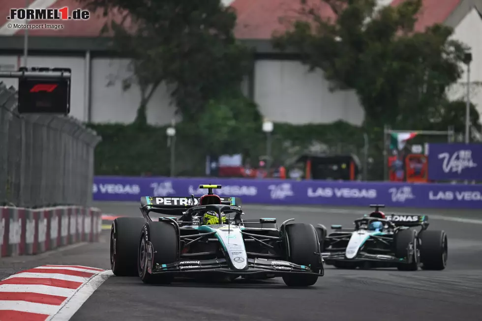 Lewis Hamilton (Marc Surer: 2) - "Er musste das Auto abgeben und hat sich dann gesteigert im Rennen. Aber: Sind die neuen Teile wirklich besser?" Foto zur News: Lewis Hamilton (Marc Surer: 2) - "Er musste das Auto abgeben und hat sich dann gesteigert im Rennen. Aber: Sind die neuen Teile wirklich besser?"