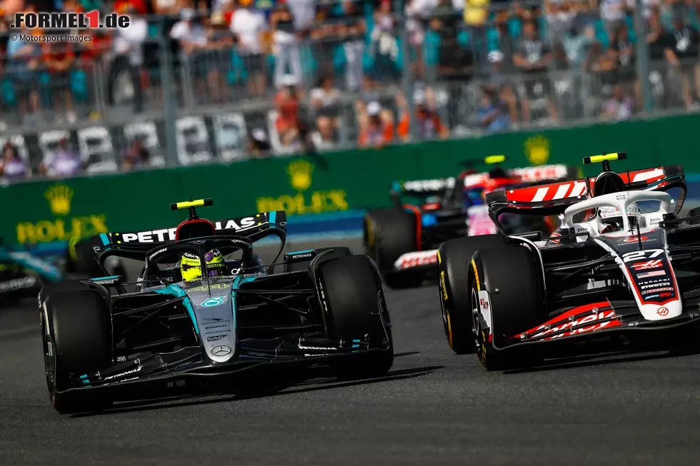 Lewis Hamilton (Marc Surer: 2) - "Die Startplätze waren mäßig, aber er war ein Kämpfer in Sprint und auch im Rennen. Guter Unterhaltungswert!" Foto zur News: Lewis Hamilton (Marc Surer: 2) - "Die Startplätze waren mäßig, aber er war ein Kämpfer in Sprint und auch im Rennen. Guter Unterhaltungswert!"