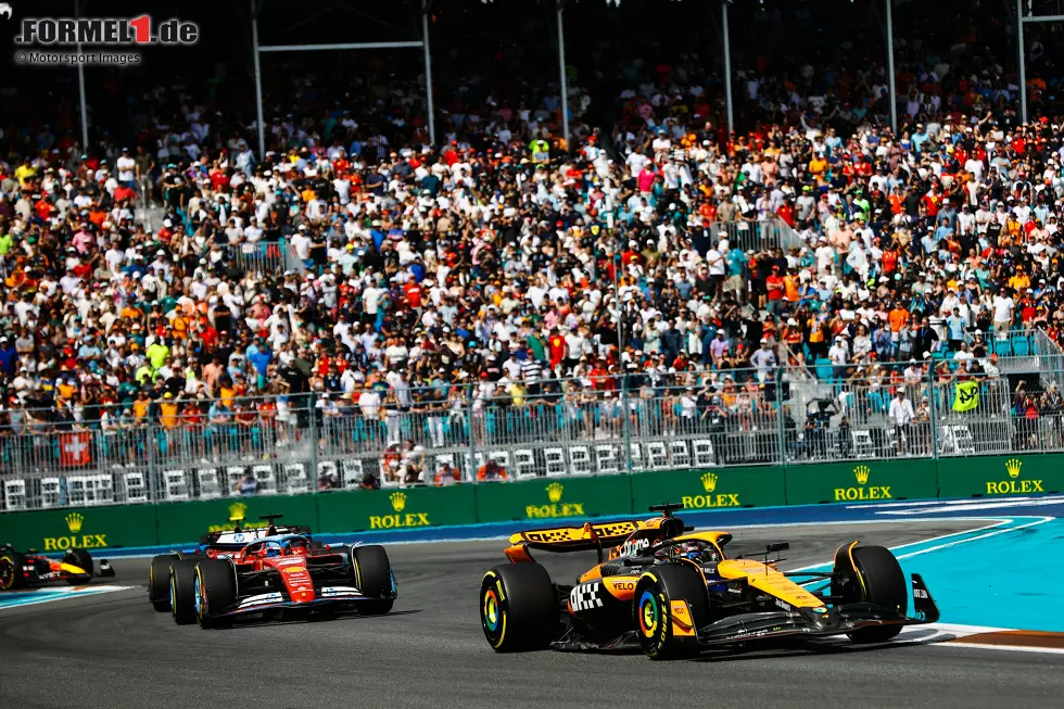 Oscar Piastri (Marc Surer: 3) - "Starke Leistung von ihm, obwohl er nur 50 Prozent des McLaren-Updates hatte. Schade mit dem Flügel, sonst wäre er wohl Fünfter geworden." Foto zur News: Oscar Piastri (Marc Surer: 3) - "Starke Leistung von ihm, obwohl er nur 50 Prozent des McLaren-Updates hatte. Schade mit dem Flügel, sonst wäre er wohl Fünfter geworden."