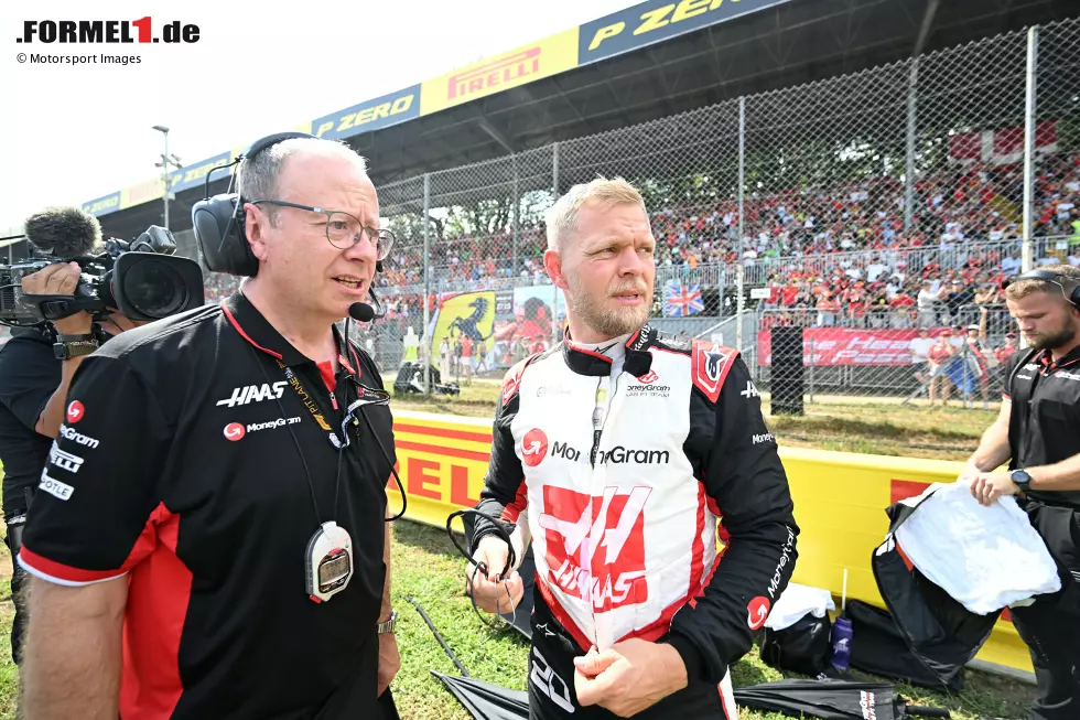 Kevin Magnussen (Redaktion: 3) - Wir sind etwas gnädiger als unser Experte. Ja, Magnussen hat sich eine Sperre eingehandelt, aber für den Vorfall war das hart. Zudem hat er sich trotz Strafe einen Punkt erkämpft. Foto zur News: Kevin Magnussen (Redaktion: 3) - Wir sind etwas gnädiger als unser Experte. Ja, Magnussen hat sich eine Sperre eingehandelt, aber für den Vorfall war das hart. Zudem hat er sich trotz Strafe einen Punkt erkämpft.