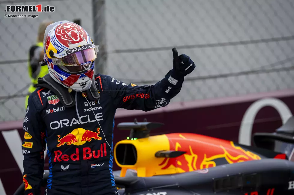 Max Verstappen (Redaktion: 3) - Das sehen wir auch so. Die Verstappen-Magie haben wir in Monza nicht gefunden, sodass wir ihm nur ein durchschnittliches Wochenende attestieren. Foto zur News: Max Verstappen (Redaktion: 3) - Das sehen wir auch so. Die Verstappen-Magie haben wir in Monza nicht gefunden, sodass wir ihm nur ein durchschnittliches Wochenende attestieren.