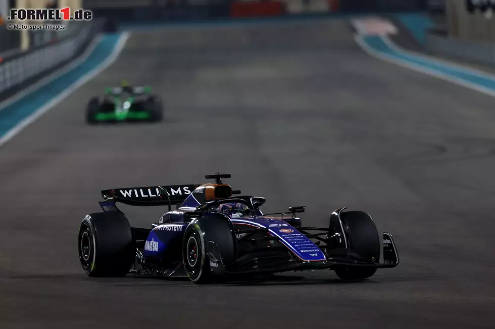 Alexander Albon (Marc Surer: 2) - "Von Platz 18 auf Platz 11 zu fahren ist doch was mit dem Williams." Foto zur News: Alexander Albon (Marc Surer: 2) - "Von Platz 18 auf Platz 11 zu fahren ist doch was mit dem Williams."