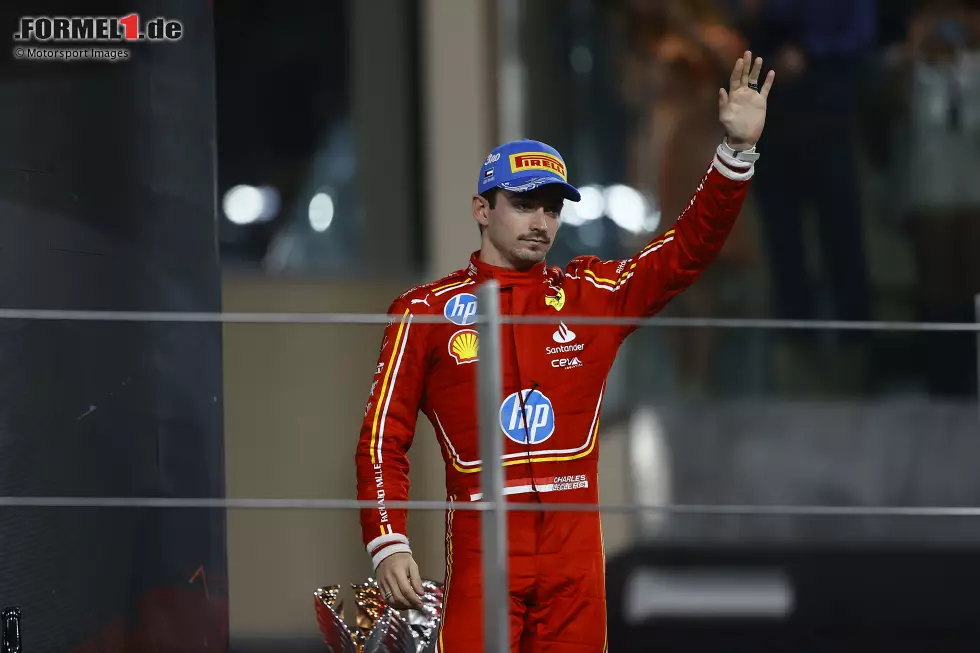 Charles Leclerc (Redaktion: 2) - Hier sind wir kritischer, weil er sich mit dem Qualifying selbst in eine schlechtere Ausgangslage brachte. Das Rennen war dann natürlich top, aber vielleicht wäre mehr als P3 drin gewesen, wenn er eben von weiter vorne gestartet wäre. Foto zur News: Charles Leclerc (Redaktion: 2) - Hier sind wir kritischer, weil er sich mit dem Qualifying selbst in eine schlechtere Ausgangslage brachte. Das Rennen war dann natürlich top, aber vielleicht wäre mehr als P3 drin gewesen, wenn er eben von weiter vorne gestartet wäre.