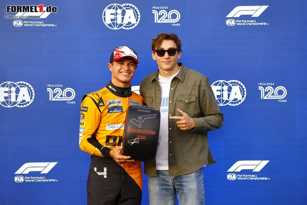 Lando Norris (Redaktion: 2) - Wir haben bei ihm lange diskutiert, sogar eine 3 lag auf dem Tisch. Letztendlich gibt es wegen der an sich starken Pace zwar die 2, aber wie unser Experte sind auch wir der Meinung, dass er sich im Zweikampf mit Verstappen zu sehr hat abkochen lassen. Foto zur News: Lando Norris (Redaktion: 2) - Wir haben bei ihm lange diskutiert, sogar eine 3 lag auf dem Tisch. Letztendlich gibt es wegen der an sich starken Pace zwar die 2, aber wie unser Experte sind auch wir der Meinung, dass er sich im Zweikampf mit Verstappen zu sehr hat abkochen lassen.
