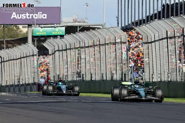 Foto zur News: Fernando Alonso (Marc Surer: 5) - "Im Qualifying ein Ausritt, im Rennen dann dafür so stark, wie man das von ihm kennt. Aber dann in der Situation mit Russell so schmutzig zu fahren, das ist nicht akzeptabel, und dafür wurde er zurecht bestraft."